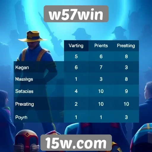 Comparativo entre w57win e concorrentes do mercado