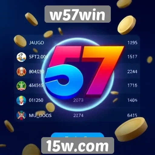 Tendências de jogos no W57win para novos usuários